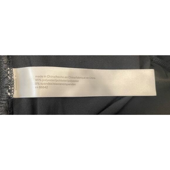 Eloquii Black Strapless Jumpsuit With Attached Sash/Drape Size 16 NWT Runched - Picture 6 of 7